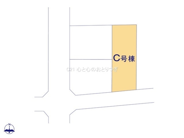 座間市立野台2丁目　新築戸建　全3棟　C号棟