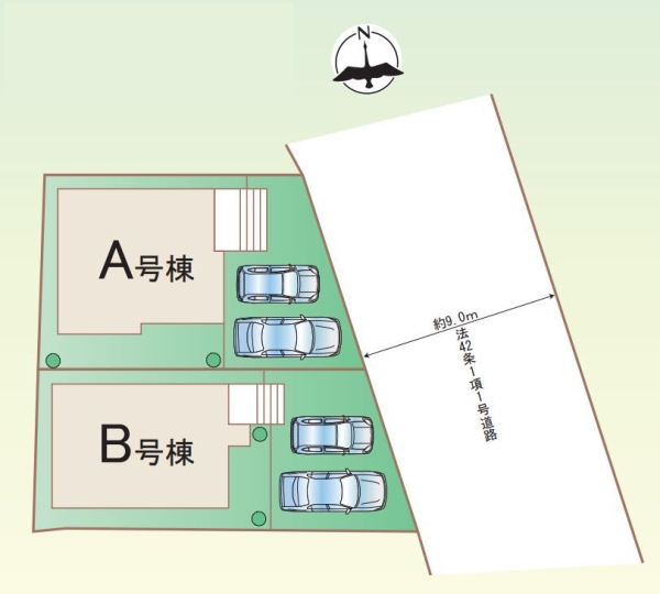 海老名市国分寺台１丁目　新築戸建　全2棟　B号棟
