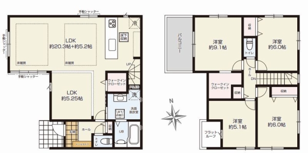 綾瀬市寺尾中４丁目の新築一戸建