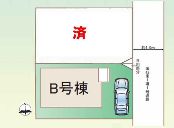 大和市福田　新築戸建　全2棟　B号棟