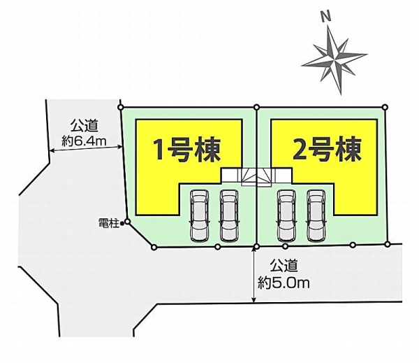 綾瀬市綾西3丁目　新築戸建　全2棟　1号棟