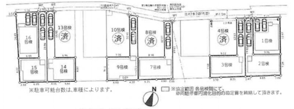 相模原市南区上鶴間2丁目　新築戸建　全16棟　1号棟
