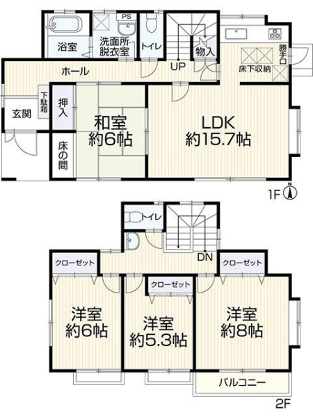 綾瀬市蓼川１丁目の中古一戸建て