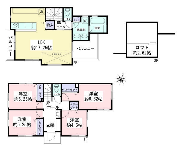 大和市上和田　新築戸建　全2棟　2号棟