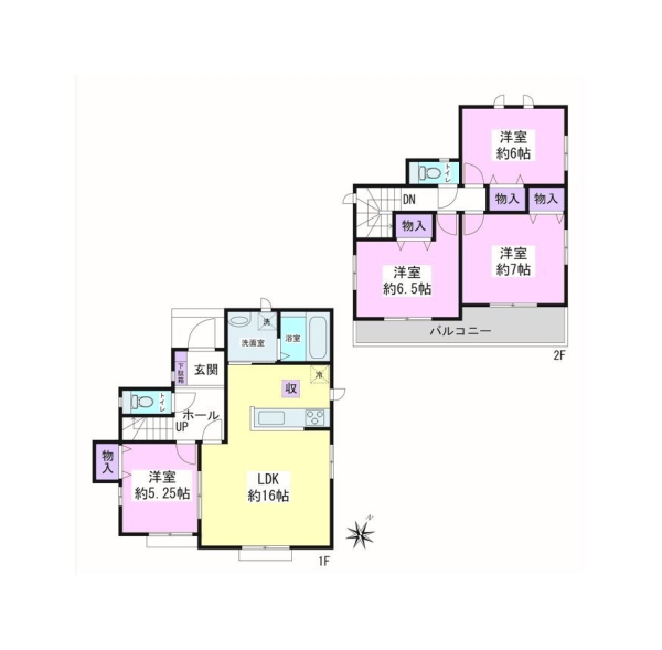 町田市木曽西1丁目　新築戸建　全16棟　1　O号棟