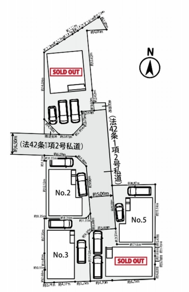 大和市上和田　新築戸建　全5棟　2号棟