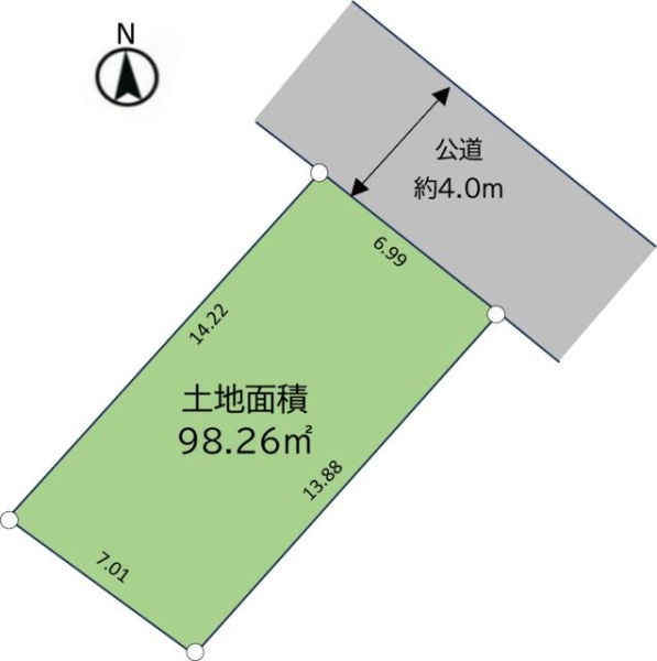 綾瀬市落合南3丁目 売地