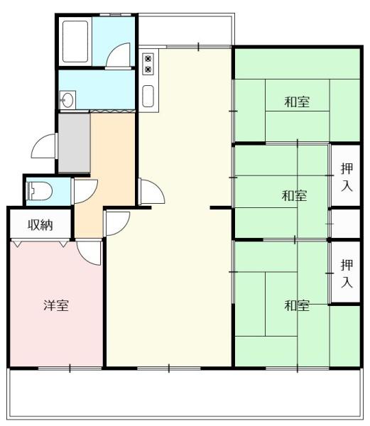 奈多団地24棟