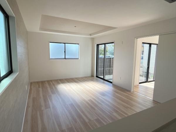 福岡市東区名島4丁目の新築一戸建(リビング)