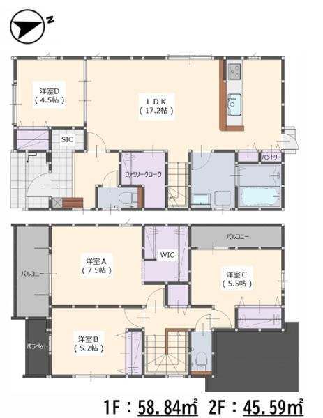 福岡市東区香住ヶ丘５丁目の新築一戸建
