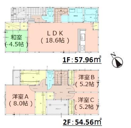 福岡市東区三苫２丁目の新築一戸建