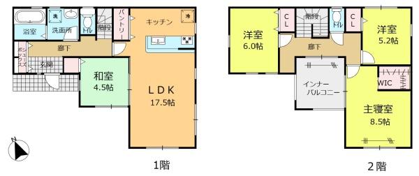 糟屋郡宇美町宇美東２丁目の中古一戸建て