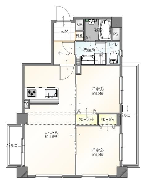 ライオンズマンション野間リフォーム済