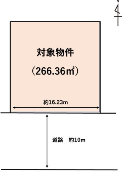 西区野方5丁目土地