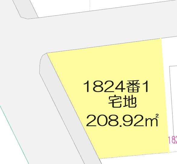 上宗方売土地　約６０坪