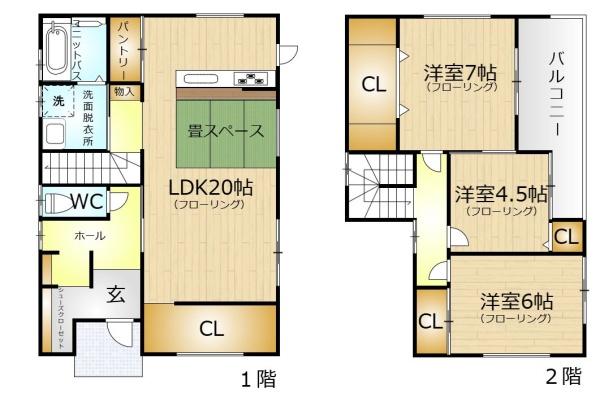 挾間町挾間２階建既存住宅（㈱ハウジングトップ建築）
