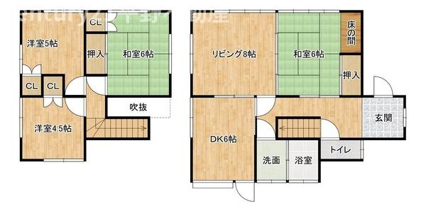 北野町千代島戸建て