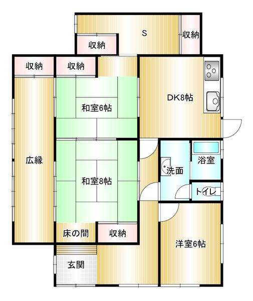 飯塚市立岩の中古一戸建て