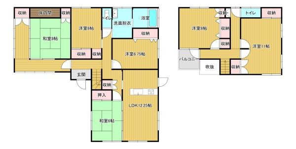 潤野　２世帯向き戸建て