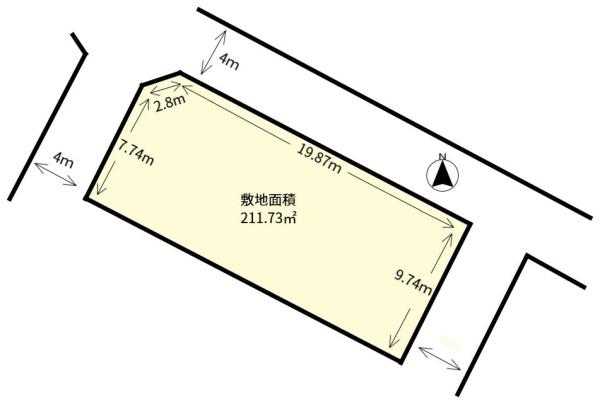 糟屋郡新宮町夜臼３丁目の土地
