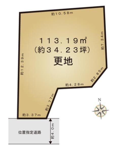 新宿区上落合２丁目の売土地