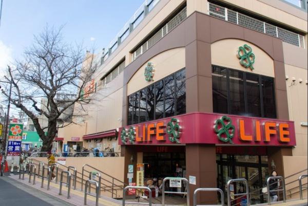 新宿区上落合2丁目の土地(ライフ東中野店)