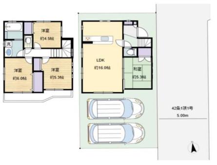 狛江市岩戸南４丁目の中古一戸建