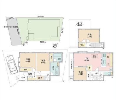 中野区沼袋４丁目の中古一戸建