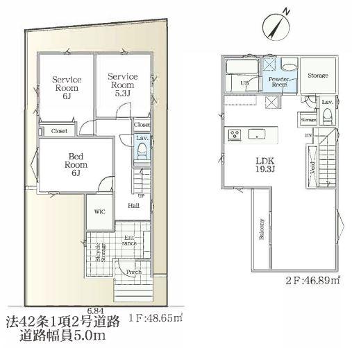 世田谷区上祖師谷２丁目の新築一戸建