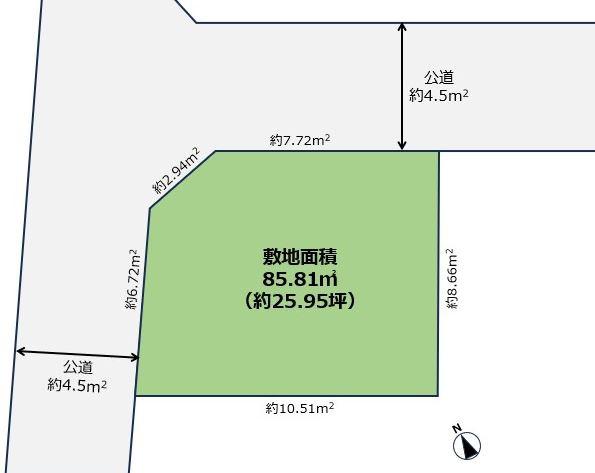 狛江市中和泉３丁目の売土地