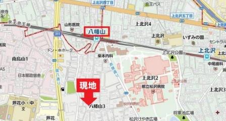 世田谷区八幡山３丁目の中古一戸建
