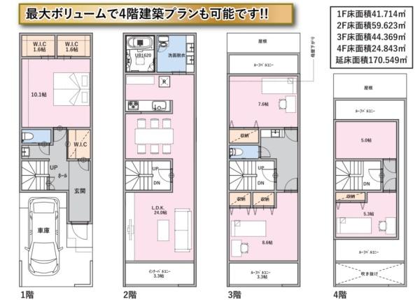 世田谷区代沢４丁目の売土地