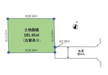 世田谷区上用賀５丁目の土地