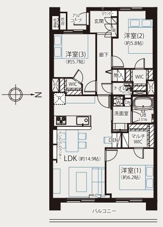 狛江セントラルハイツ３号棟