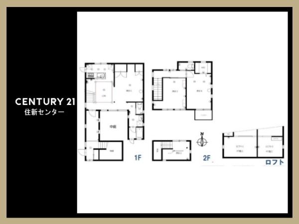 三鷹市下連雀3丁目の中古一戸建て(間取り)