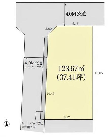 調布市深大寺北町４丁目の売土地
