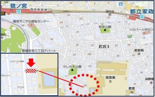 中野区若宮３丁目の土地
