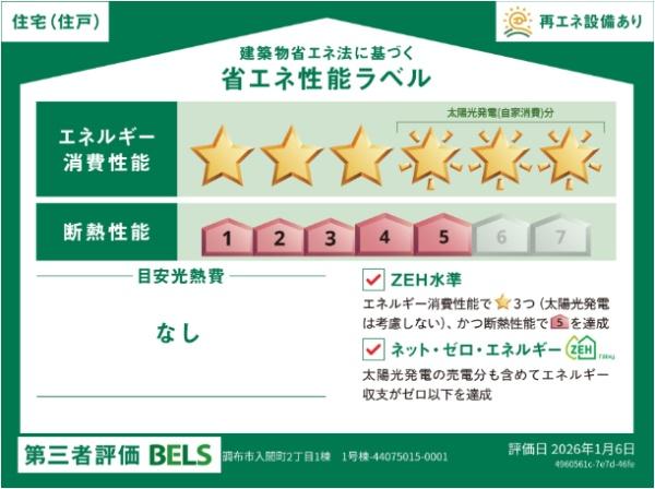 調布市入間町２丁目の新築一戸建