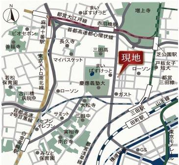 港区芝５丁目の土地