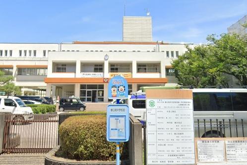 春日市紅葉ヶ丘西７丁目の土地(春日市立春日南中学校)
