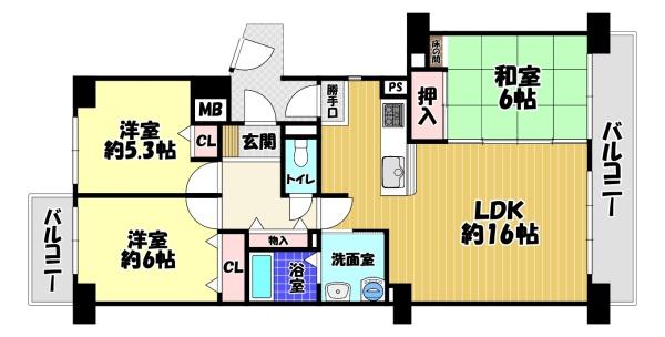 リベラス２１　５号棟