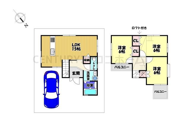 河内長野市松ケ丘中町の中古一戸建て