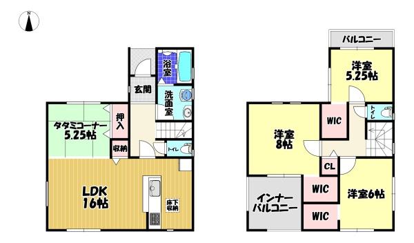 羽曳野市南古市１丁目　新築一戸建　２号棟