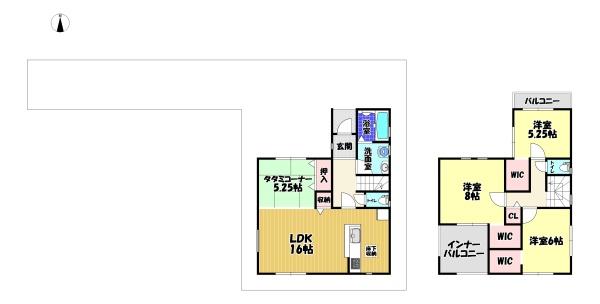 羽曳野市南古市１丁目　新築一戸建　２号棟