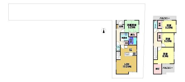 羽曳野市南古市１丁目　新築一戸建　３号棟