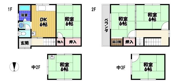 南河内郡太子町春日　一戸建