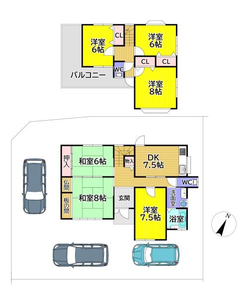 羽曳野市大黒の中古一戸建て