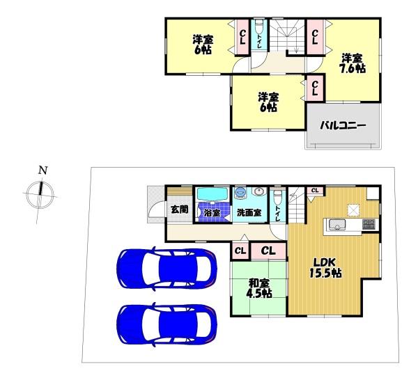 富田林市須賀３丁目　新築一戸建