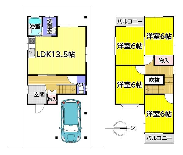 富田林市寿町４丁目の中古一戸建て
