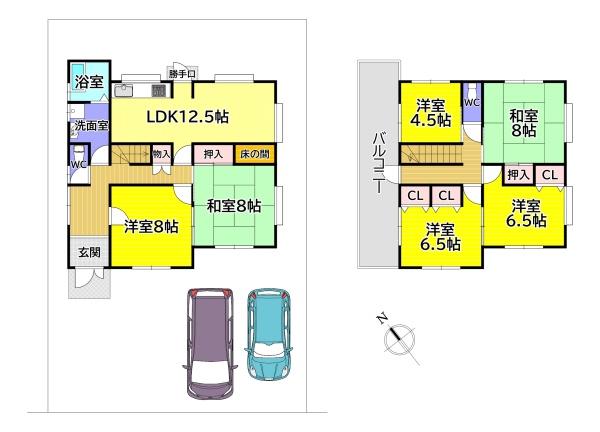 河内長野市美加の台２丁目の中古一戸建て